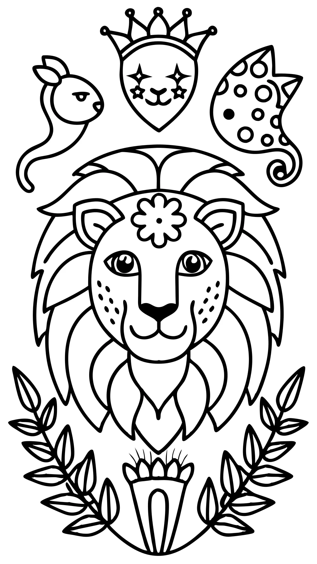 free coloring book pages of animals